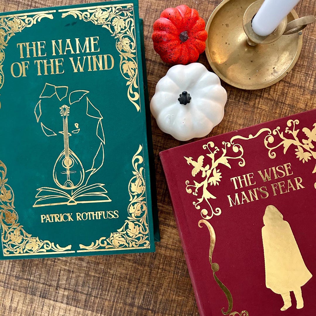 The Name of the Wind, and the Wise Man’s Fear Hardcover Deluxe Edition ...