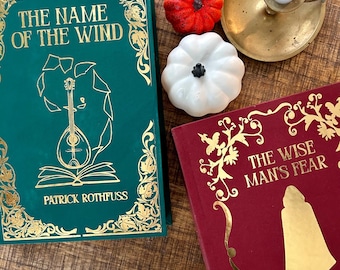 The Kingkiller Chronicle Deluxe Edition: Handmade Rebound Hardcover Book Set