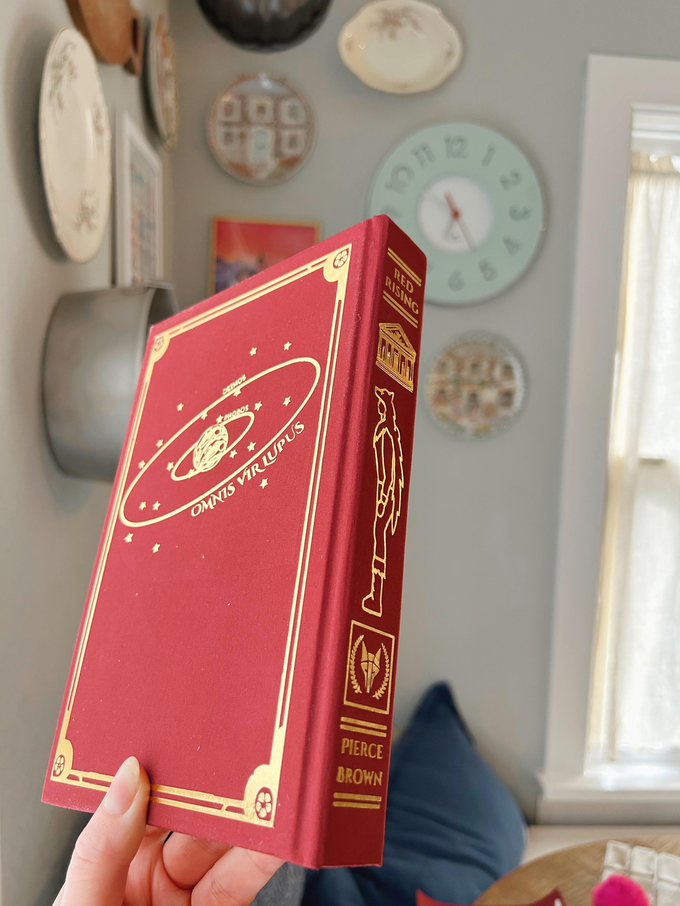Red Rising, Special Roman Inspired Hardcover Edition, Rebind, by Pierce ...