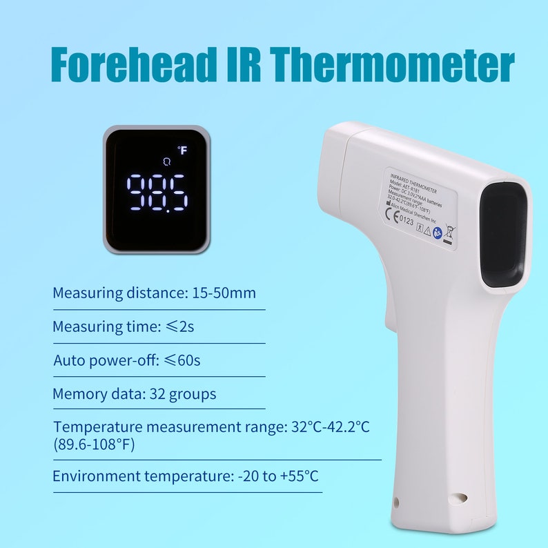 Femometer Touchless Thermometer for Adults and Kids Non Etsy