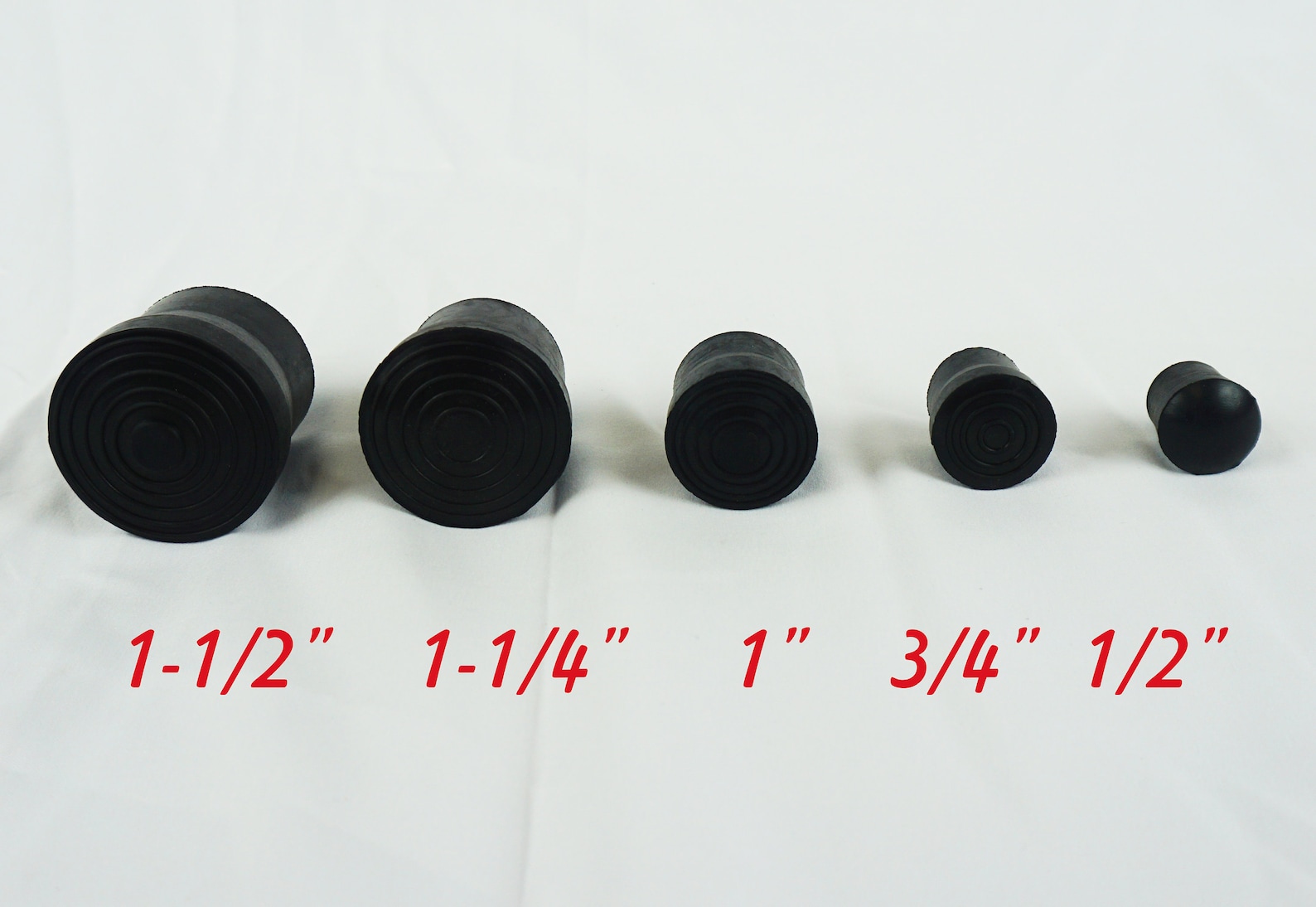 Gracest Rubber Leg Tip, Chair Leg Caps, Stools Table Foot Cover, 11/2
