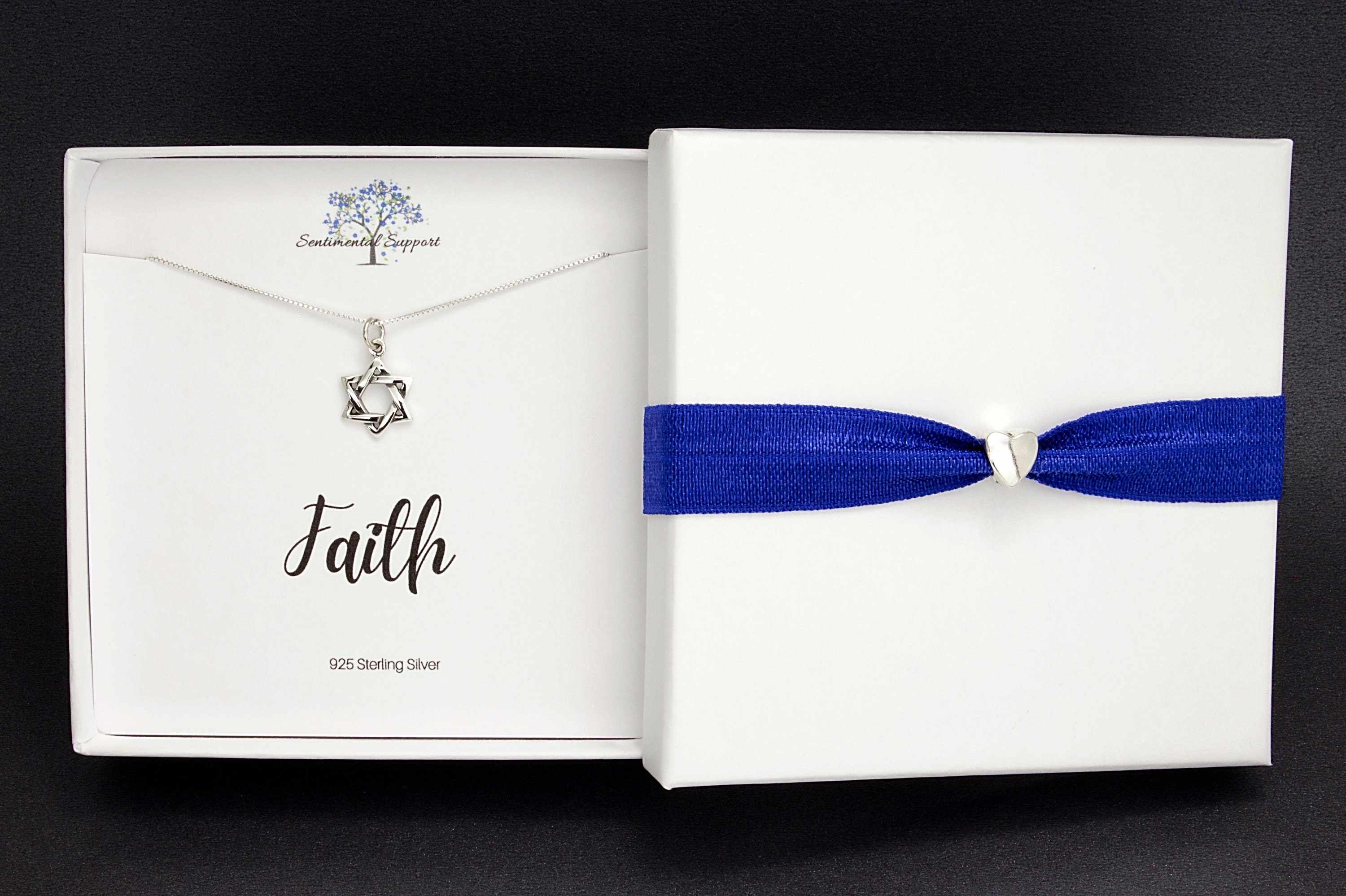 YAFEINI Collana Stella Di David In Argento Sterling 925 Con Menorah – Regalo Ebraico Hanukkah