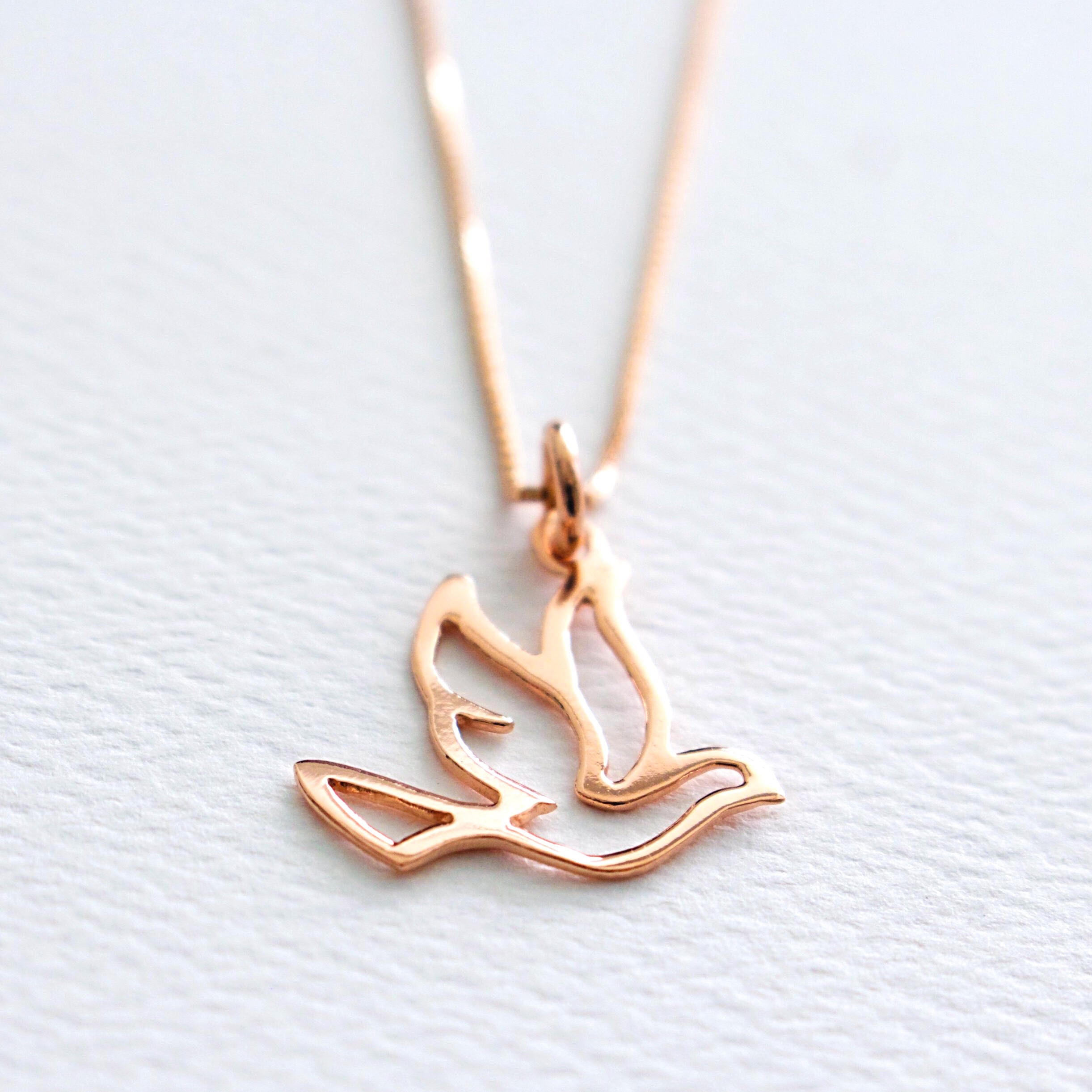 Dove Necklace Etsy Australia