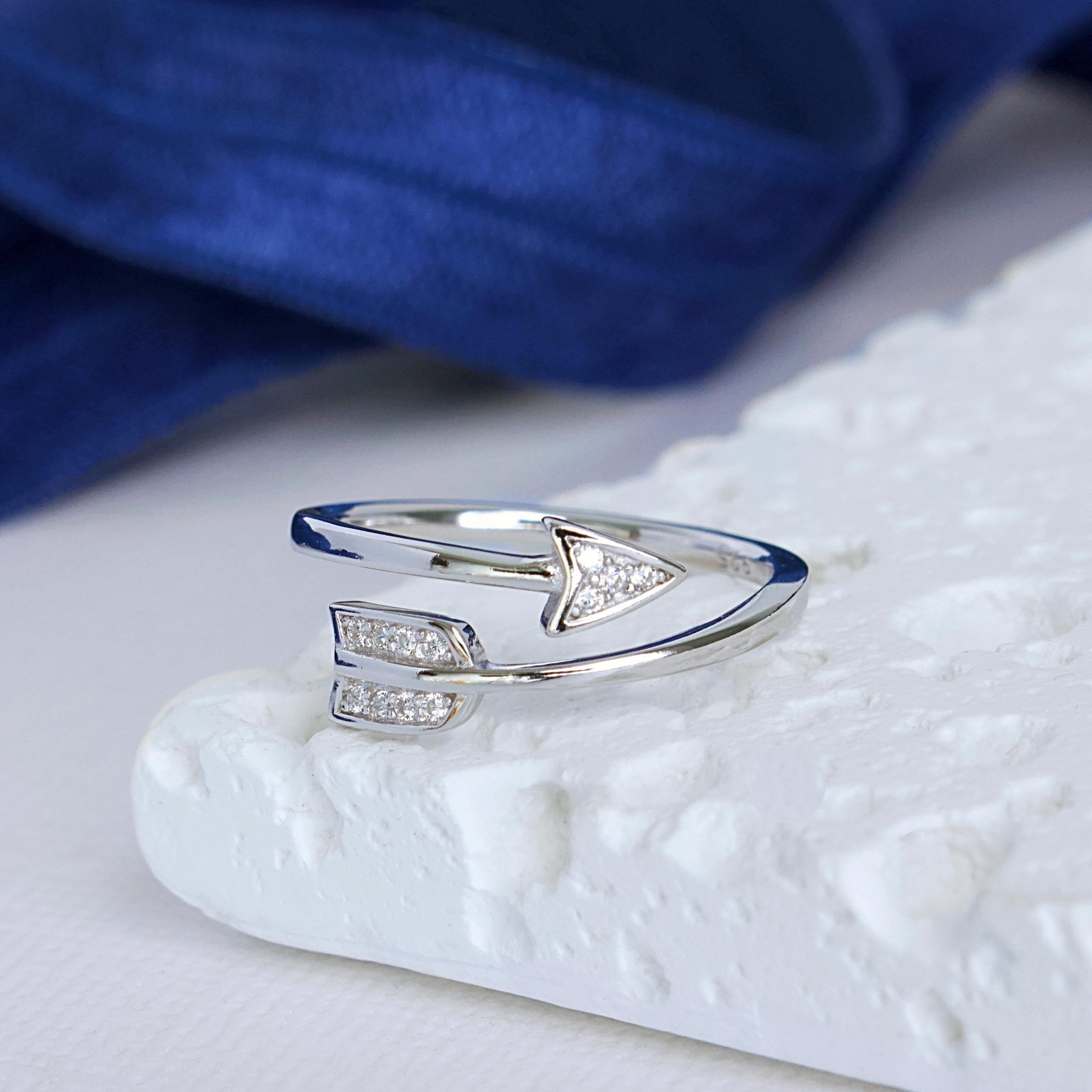 Arrow Ring Merida Inspired Ring Pandora Sparkling Arrow Ring Erin - Main Image