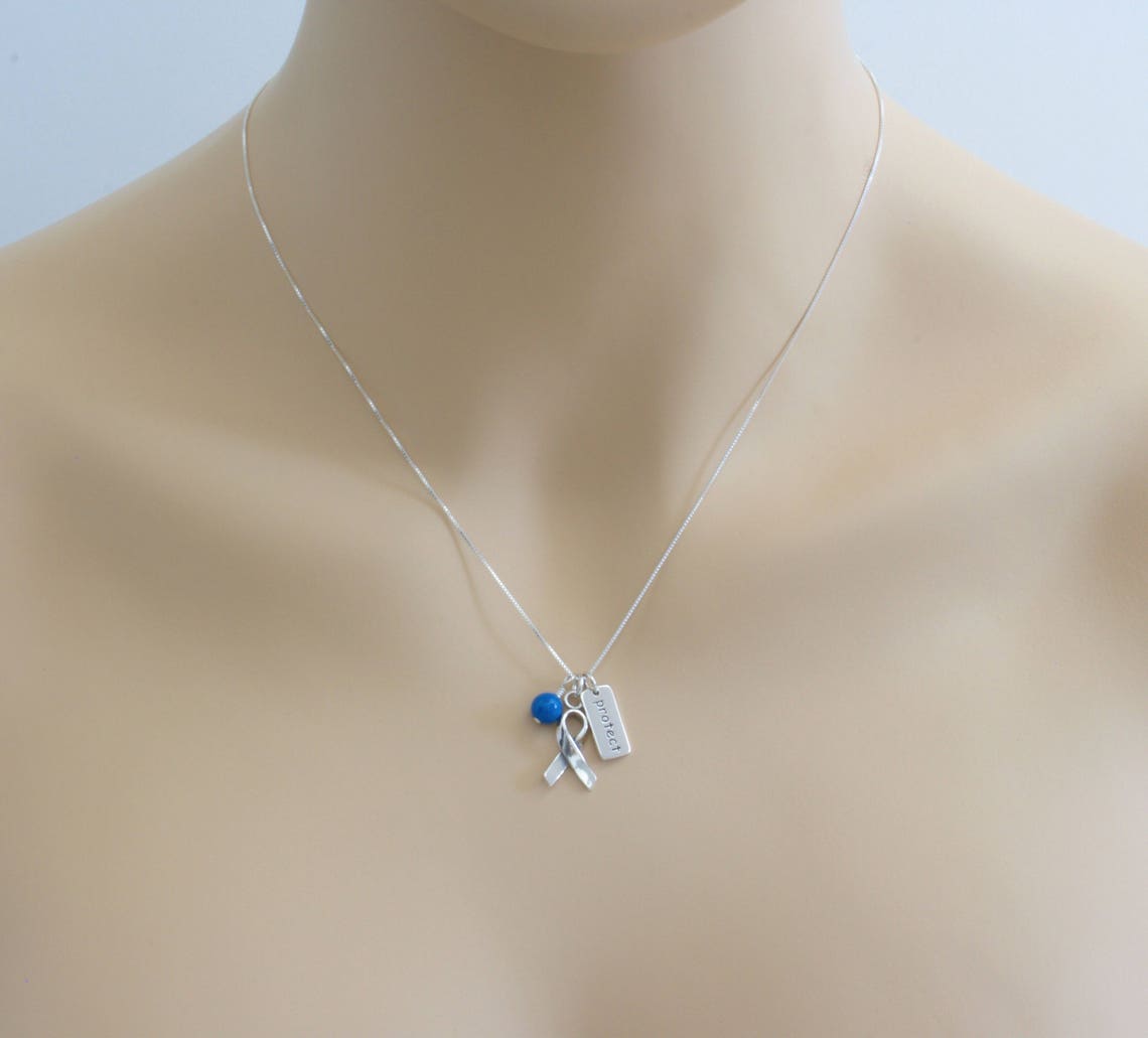 Child Abuse Neglect Bullying Prevention Awareness Sterling Silver ...