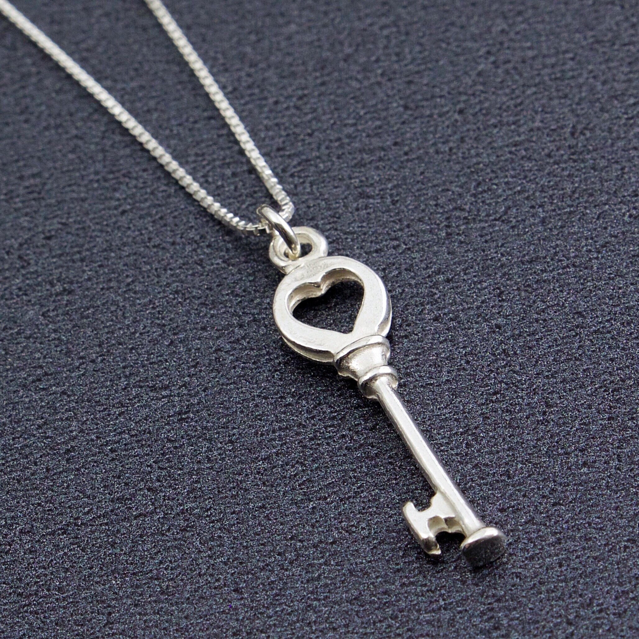 Sterling Silver Key to My Heart 