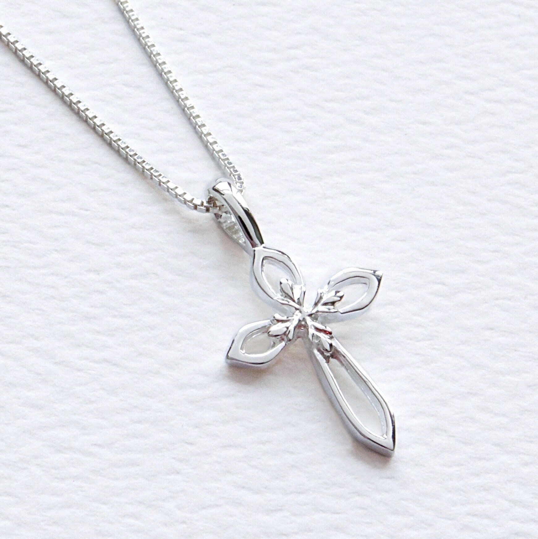 Sterling Silver Cross Necklace