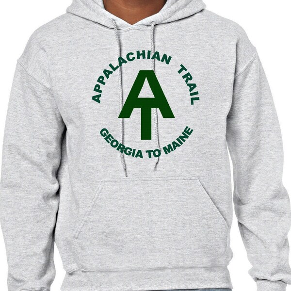 Classic APPALACHIAN Trail logo Hooded Sweatshirt   FREE Shipping in USA