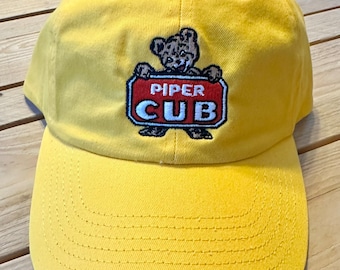 Vintage  Piper Cub ball cap   FREE SHIPPING