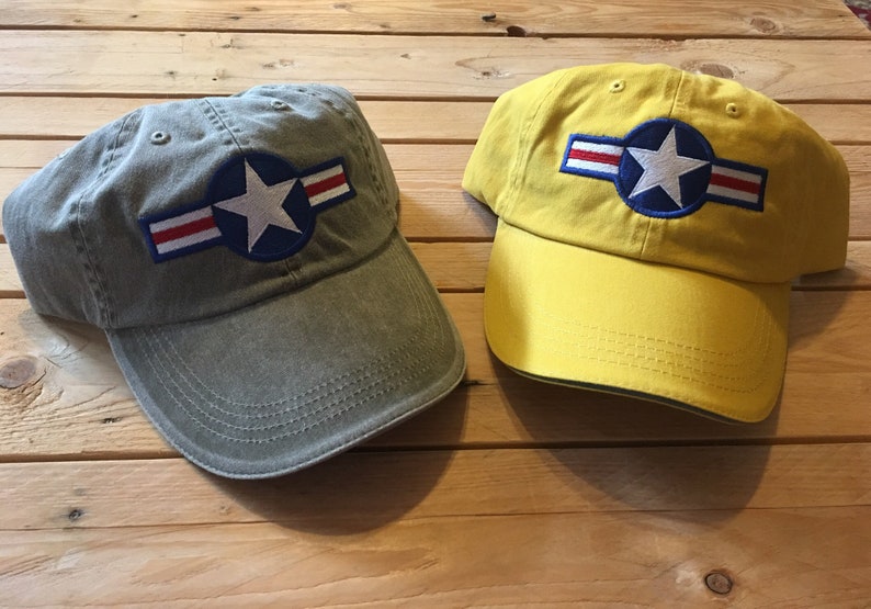 STEARMAN Cap Yellow FREE SHIPPING