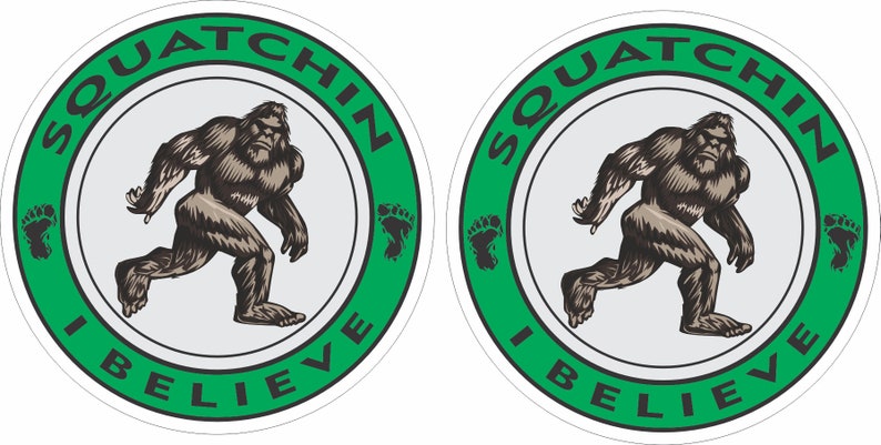 Sasquatch I Believe sticker 2 Stickers image 1