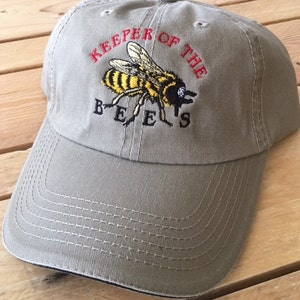 Keeper of The Bees cap  FREE SHIPPING