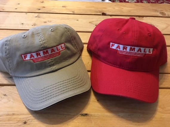 Vintage Farmall Tractor Ball Cap Free 