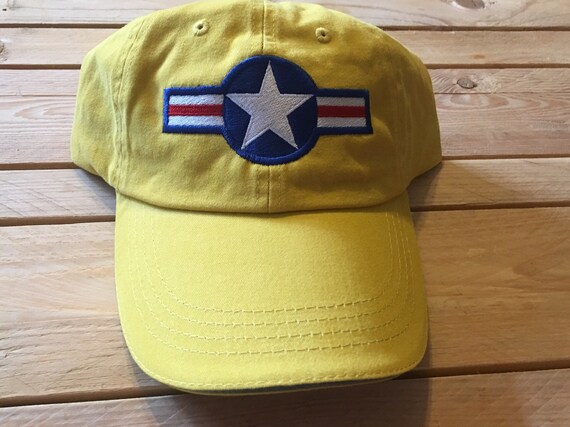 Vintage Army Air Corp Star Cap dark 
