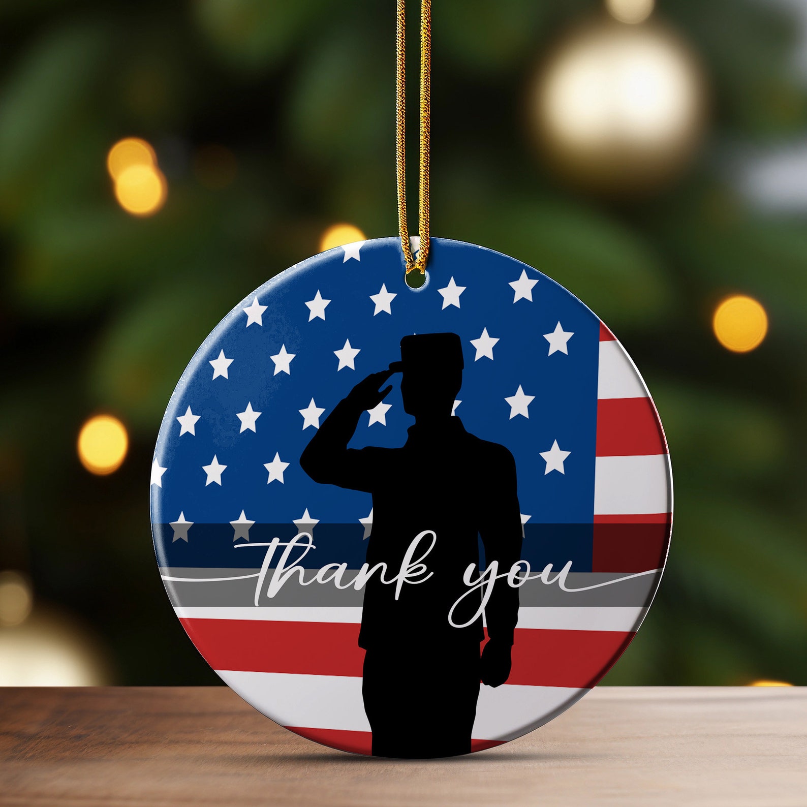 Personalized Veteran Horizontal Canvas - Upload Photo - Gift Idea For Veteran/Birthday