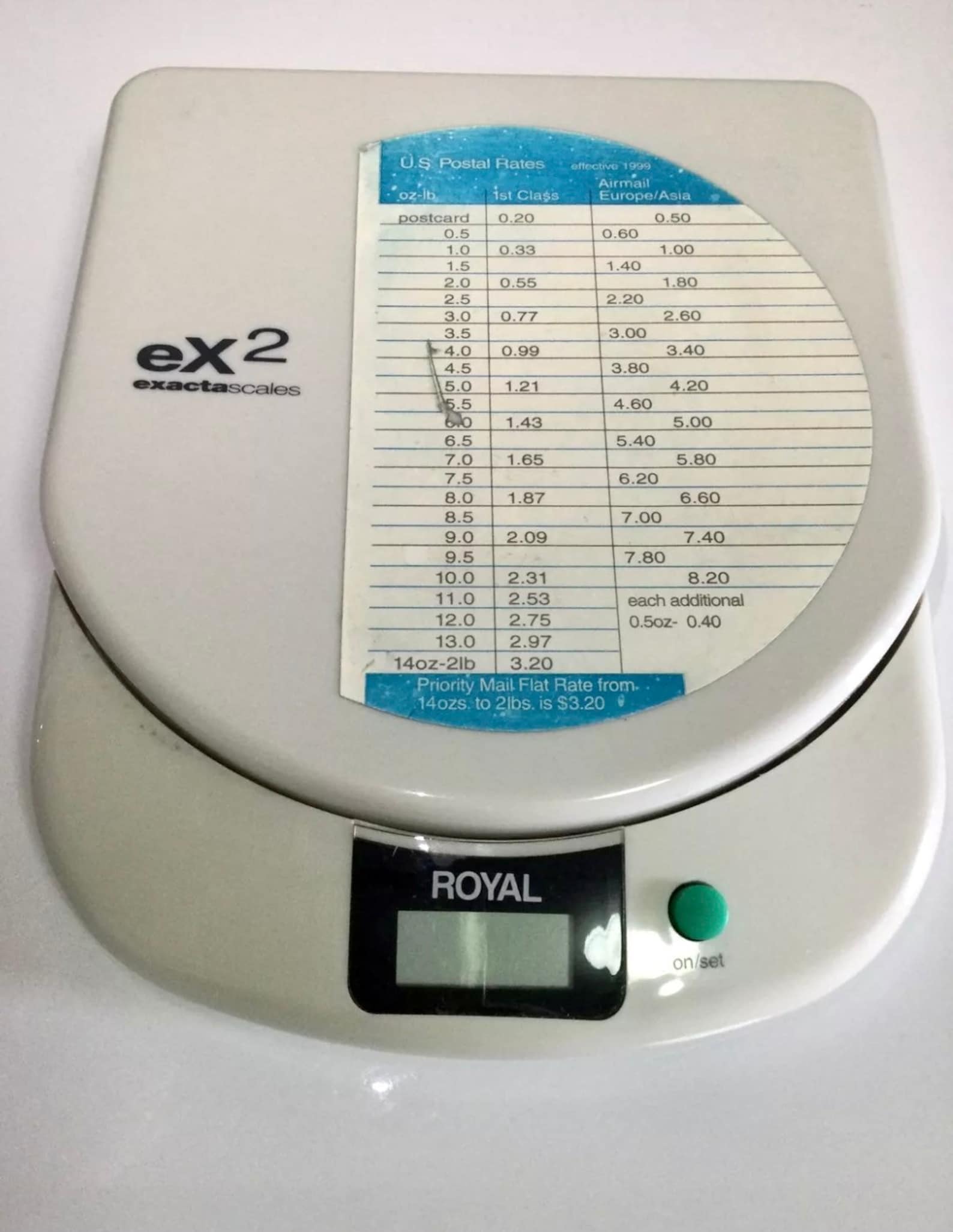 Royal Ex2 ExactaScales Postal Scale Postal Digital Scales Etsy