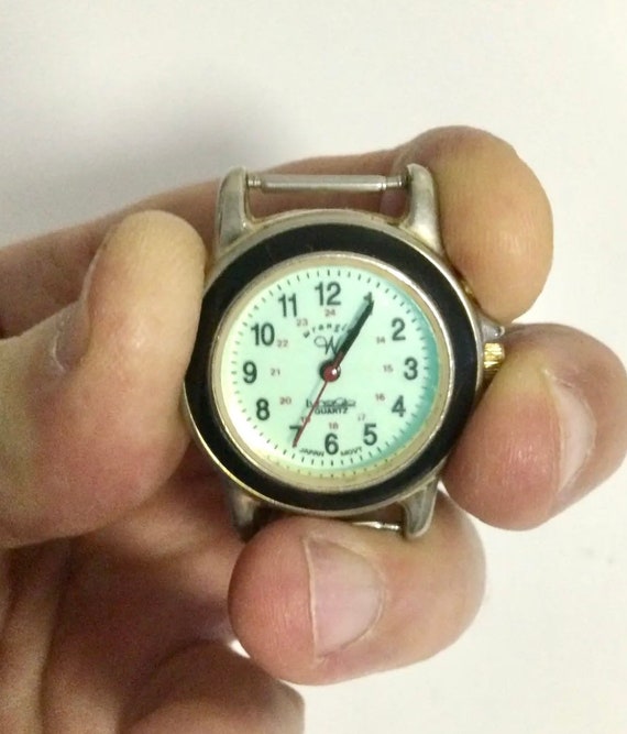Vintage LADY Wrangler Stainless Steel Watch With … - image 3
