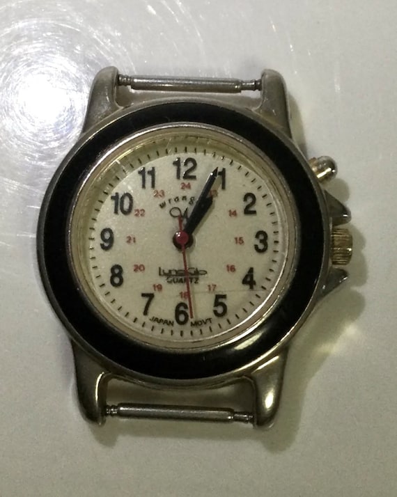 Vintage LADY Wrangler Stainless Steel Watch With … - image 4