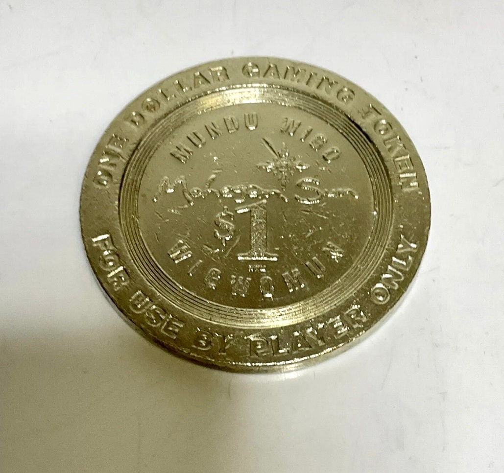1996 Mohegan Sun 1 Gaming Token Coin Grand Opening - Etsy