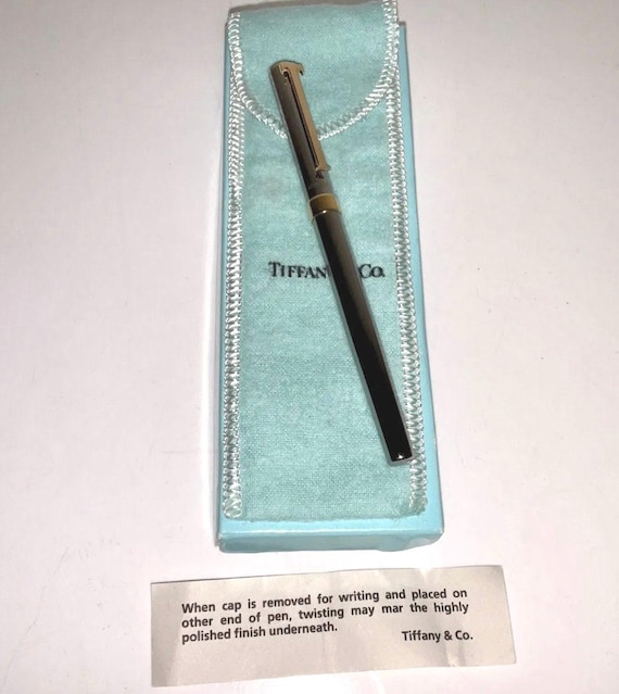 Rare Vintage Tiffany Co. Clip Ballpoint Pen Metal “USA TODAY