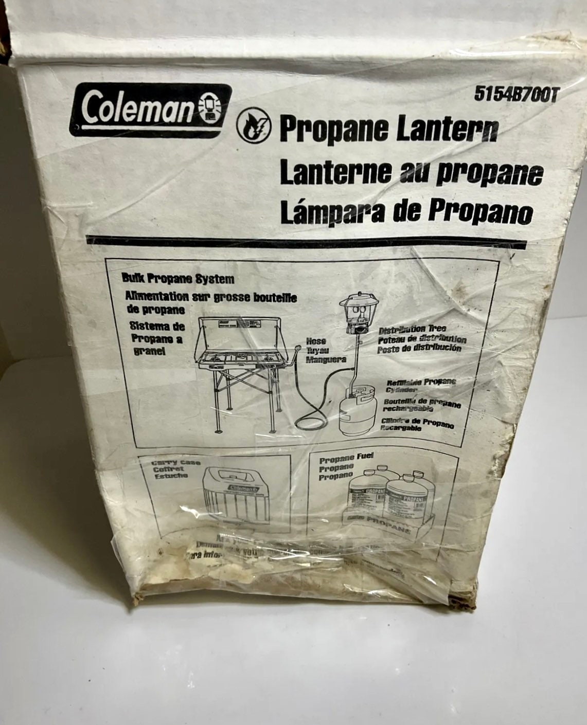 Coleman Electronic Ignition Propane Camping Lantern Model