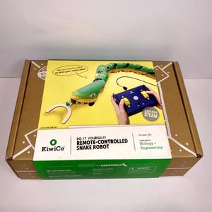 Robot serpiente a control remoto KiwiCo - Kit de biología e ingeniería, nuevo