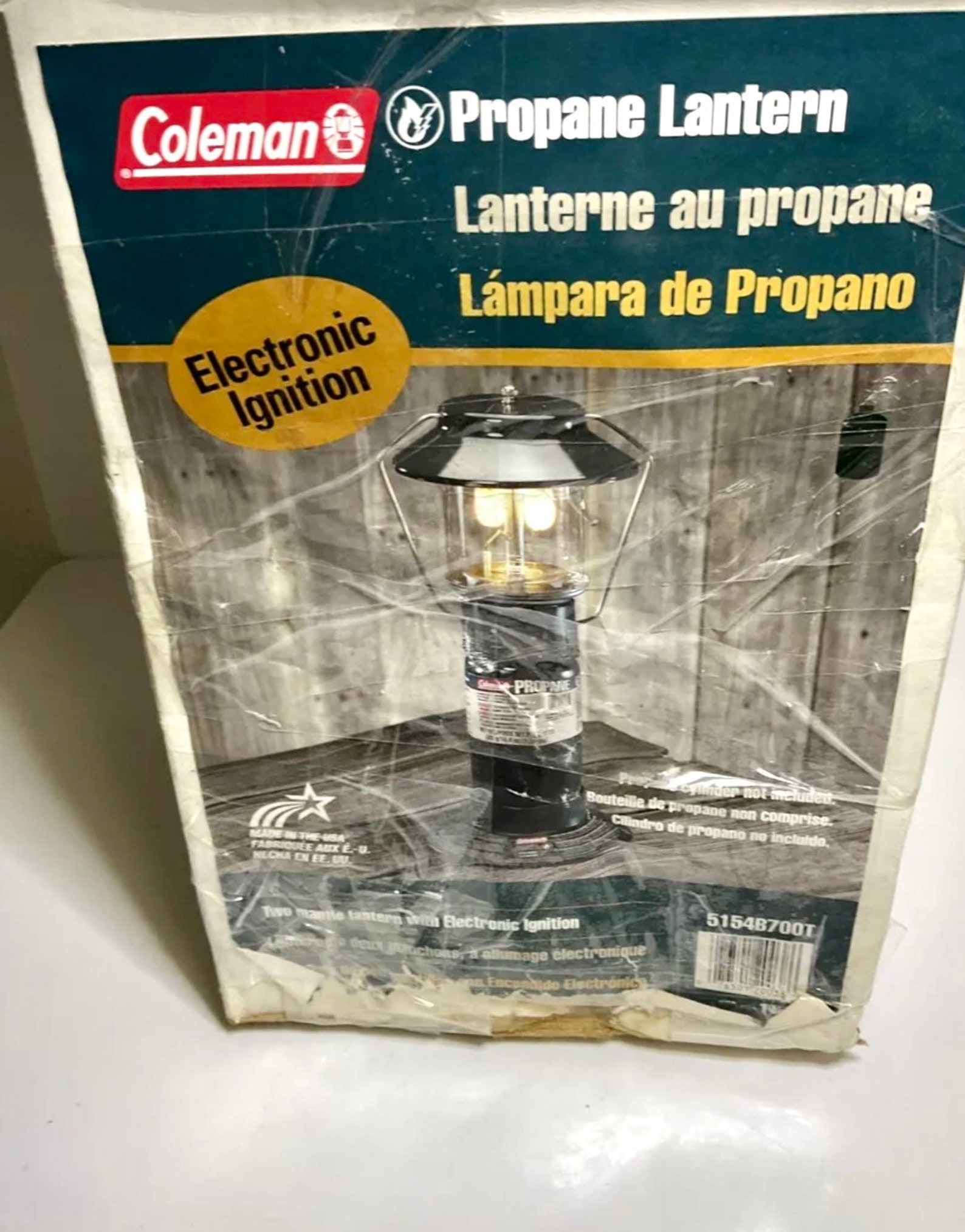 Coleman Electronic Ignition Propane Camping Lantern Model Etsy
