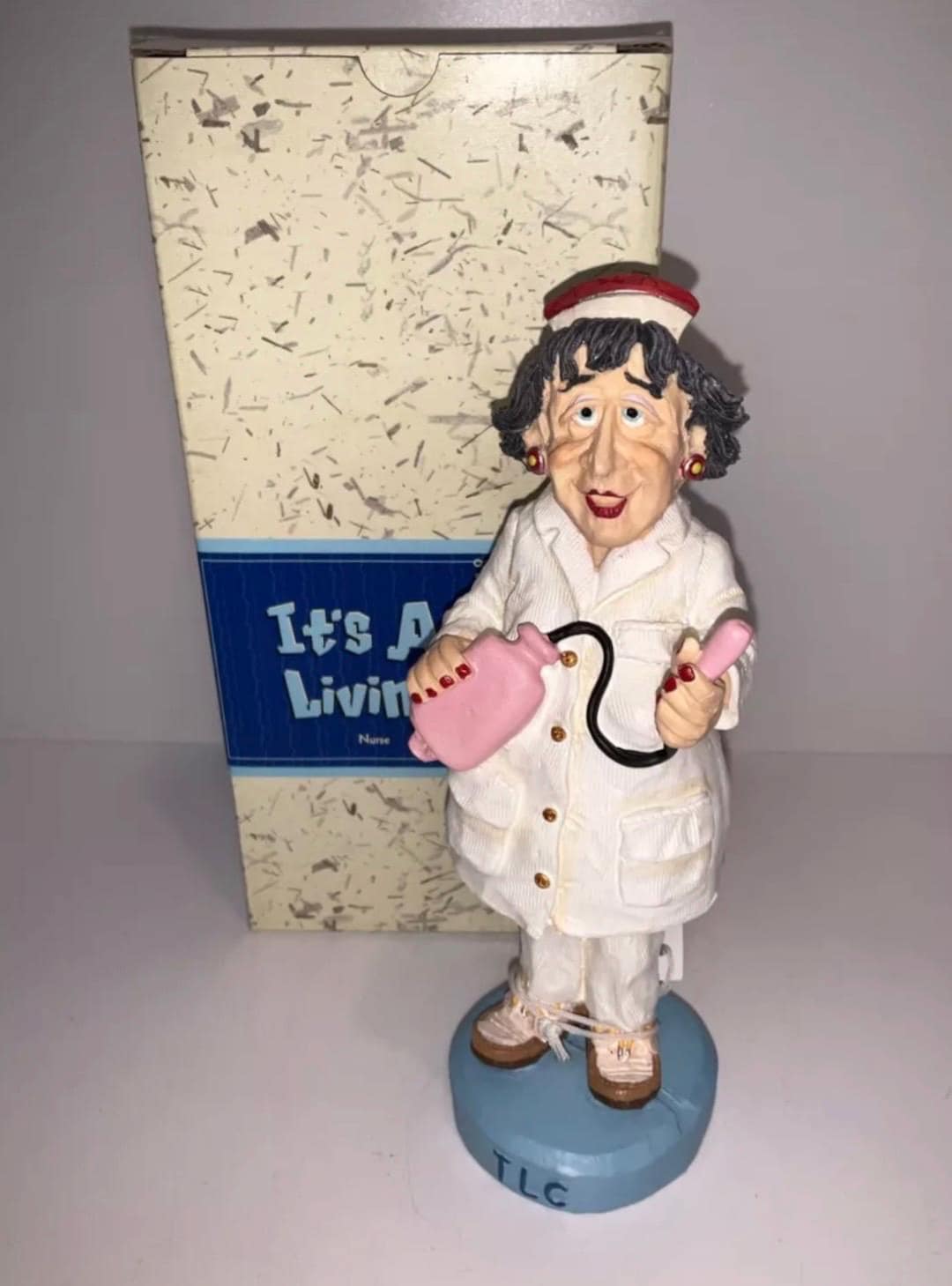 New Doug Harris Hand Painted Collectible Figurine Nurse #21586 Rare! - Etsy