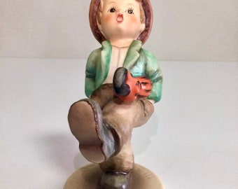 Vintage Goebel By MI Hummel Happy Traveler Figurine #109/0 TMK 6, Made in W. Germany