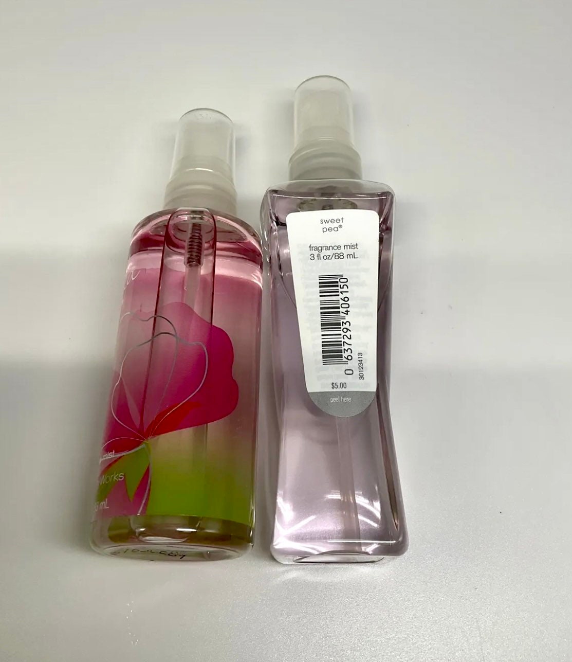 Bath Body Works Sweet Pea Fragrance 2 Bottles 3 Fl. Oz Etsy