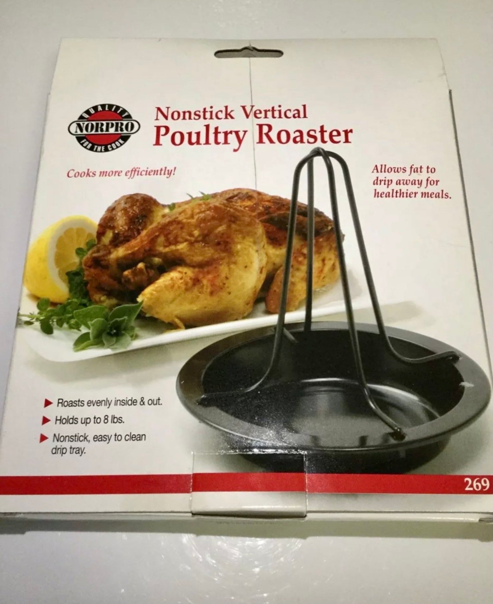NEW Norpro 269 Nonstick Vertical Poultry Roaster Etsy