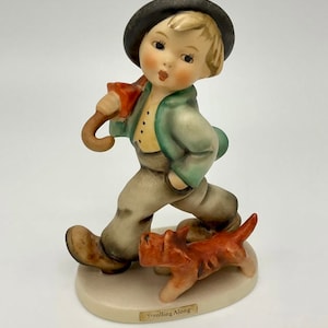 Vintage  Hummel By Goebel Strolling Along Figurine, Made In W. Germany