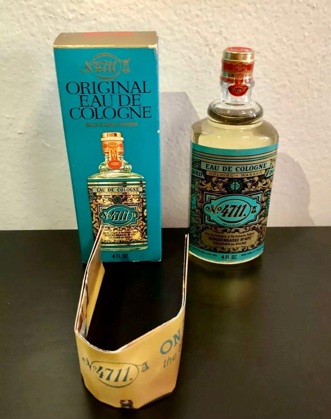 No 4711 Original Eau De Cologne Blue Gold Double Famous House Etsy