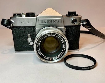 Yashica Sequelle Unique Movie-camera-style 35mm Still Camera, 1962
