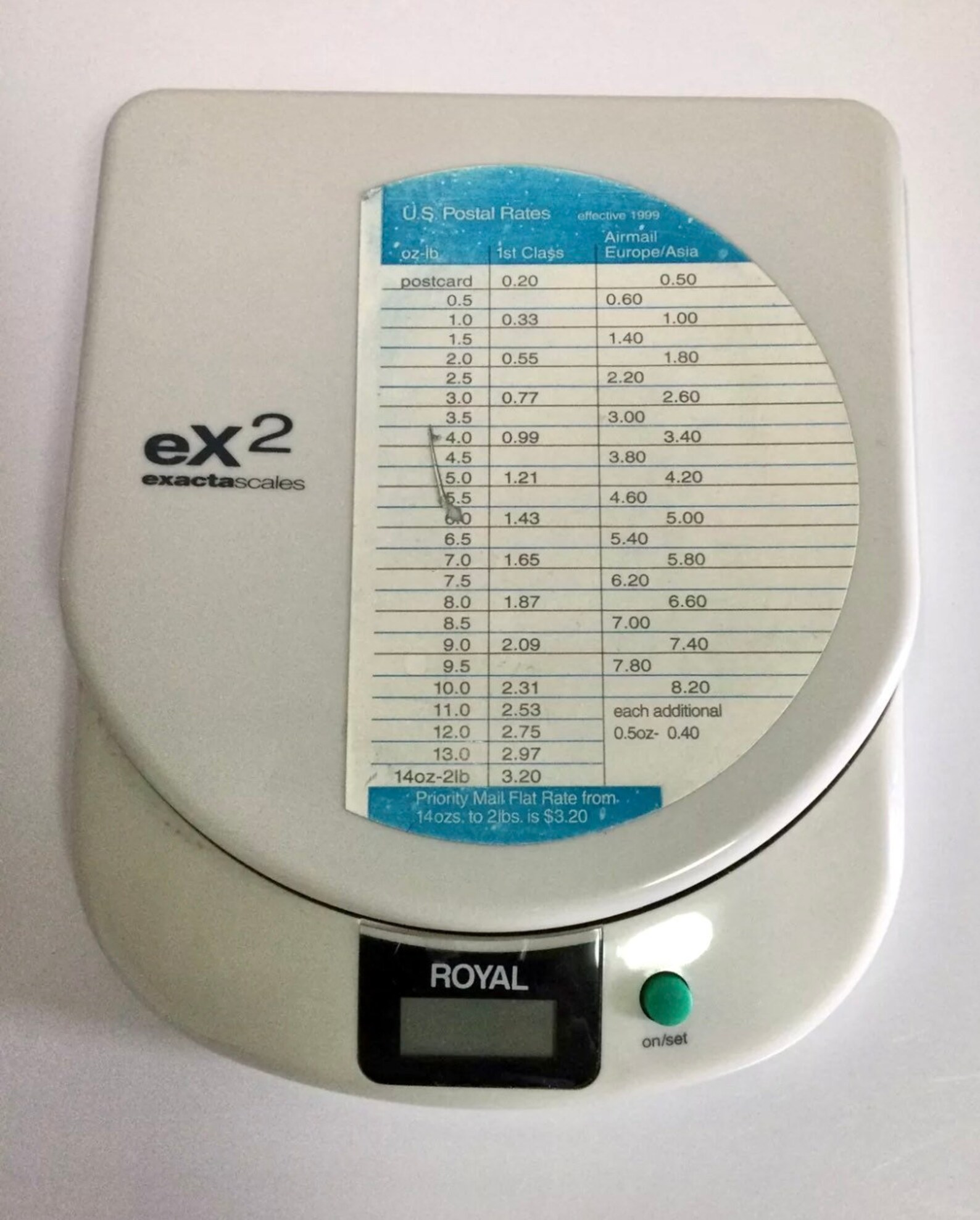 Royal Ex2 ExactaScales Postal Scale Postal Digital Scales Etsy