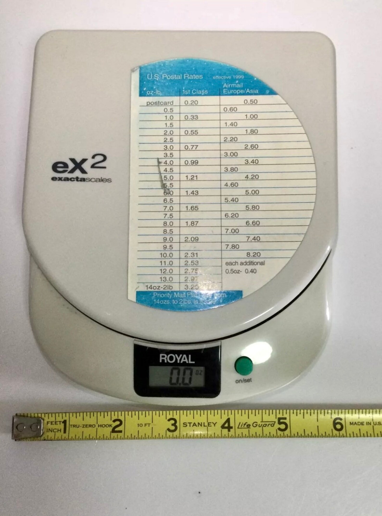 Royal Ex2 ExactaScales Postal Scale Postal Digital Scales Etsy