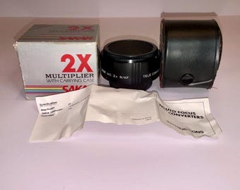 Konwerter NOS Sakar Mc Tele Lens Converter 2X N / AF Japan - Do aparatu Nikon AF