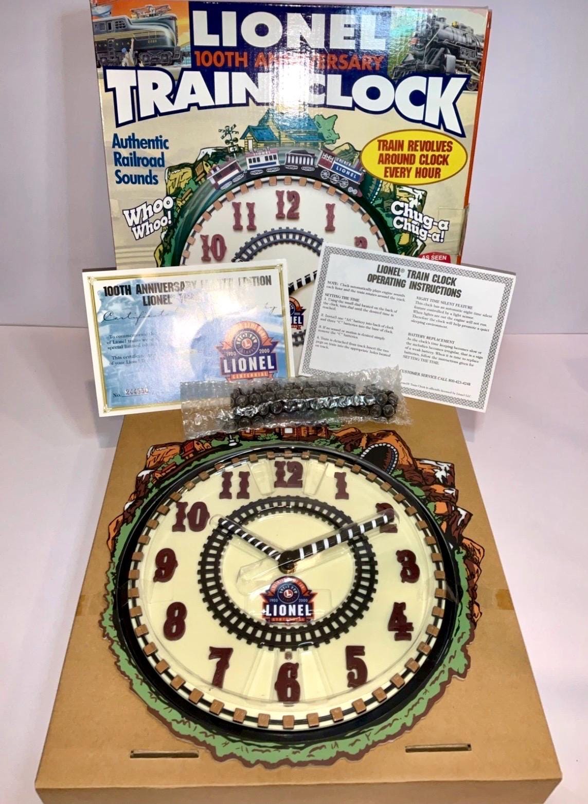 Lionel Train Clock - Etsy
