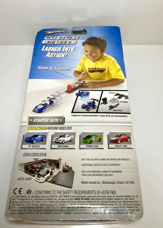 NEW Hot Wheels Custom Motors Launchers Die Cast Cars Etsy