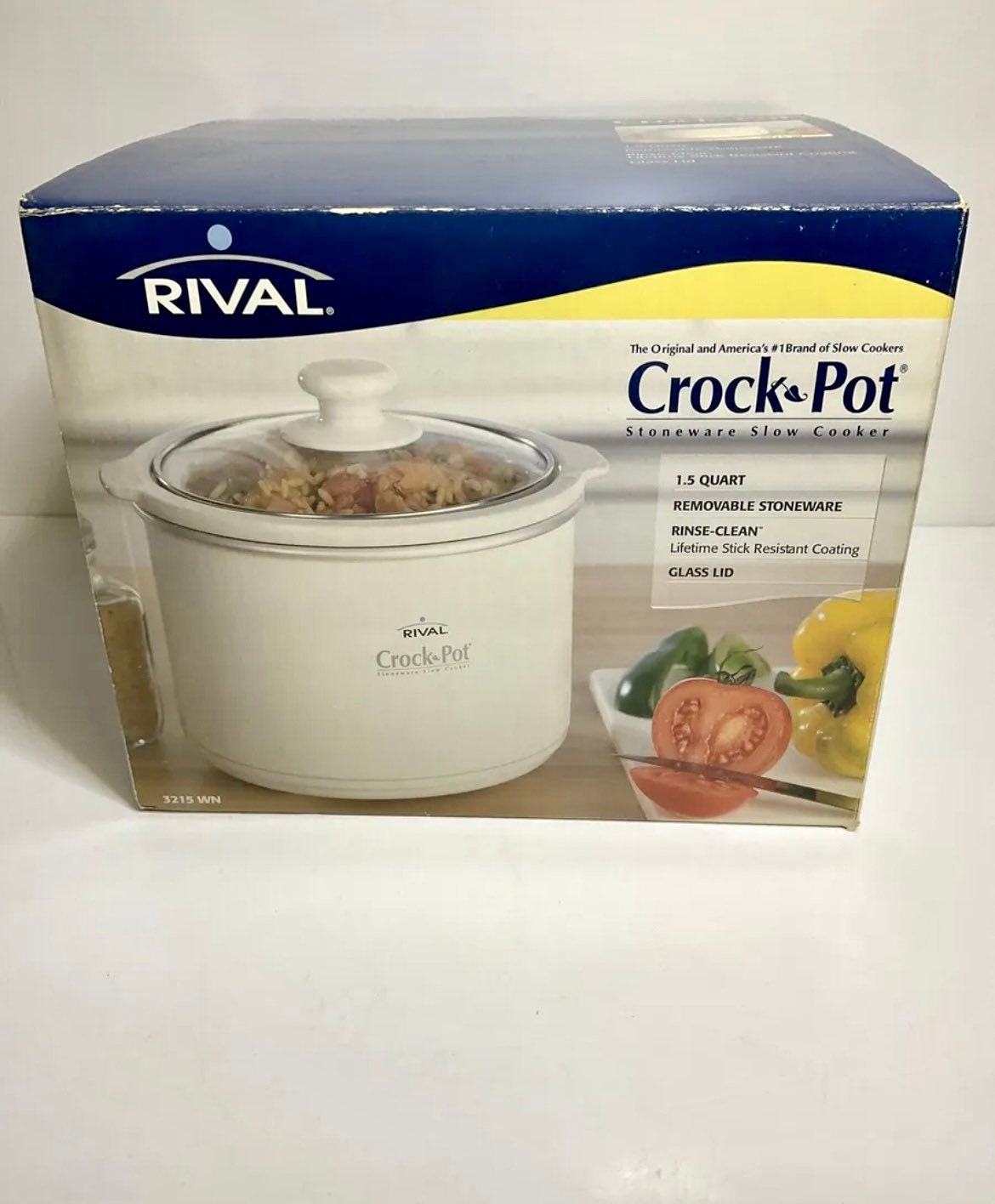 Crock Pot Classic 2.5 Quart Crock Pot, Polka Dot