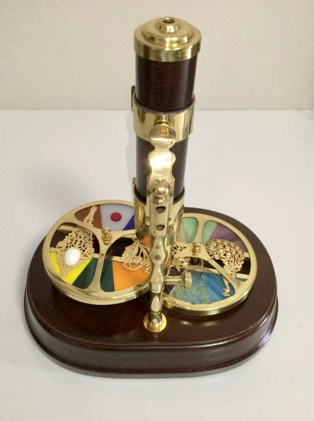 Vintage San Francisco Music Box Company Kaleidoscope With Etsy