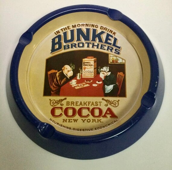 30日終了！値下げ‼️希少　イギリス製　ヴィンテージ灰皿 ヴィンテージ バンケル ブラザーズ ブレックファスト ココア 灰皿