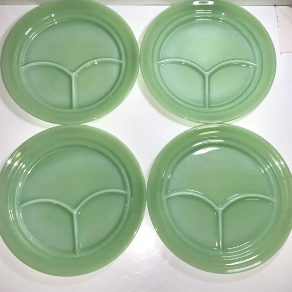 Fire King Jadeite Restaurant Plate Etsy