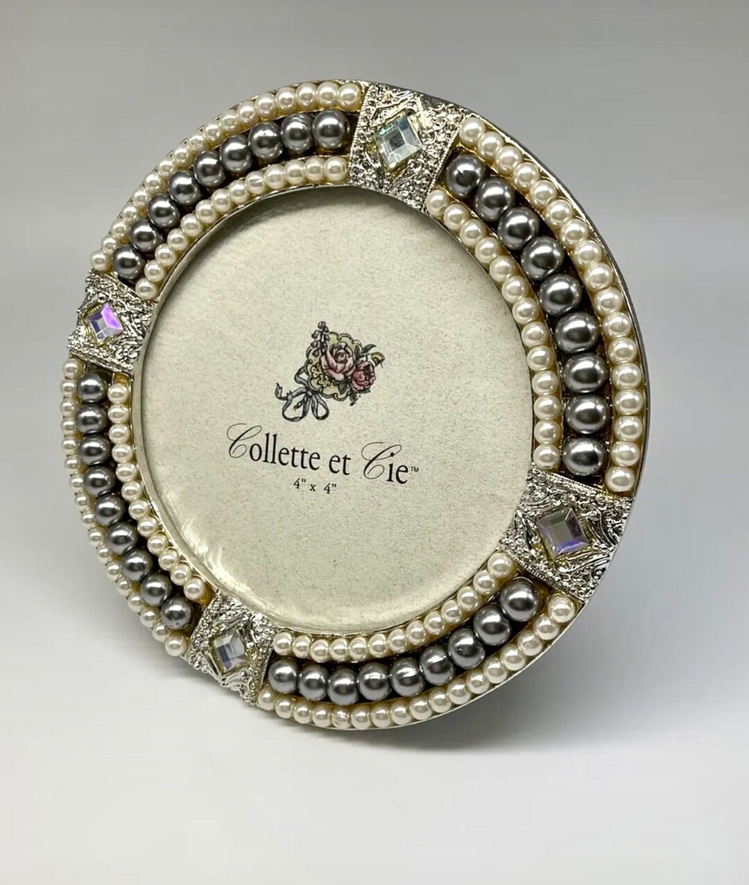 Beautiful New Collette Et Cie Frame Round 4 X 4 Etsy
