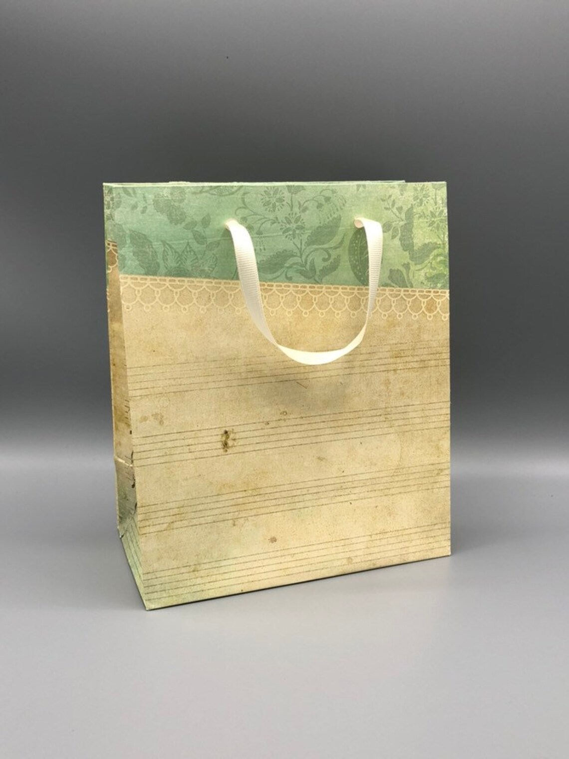 4 Heavy Card Stock Paper Gift Bags Handmade t Size Etsy