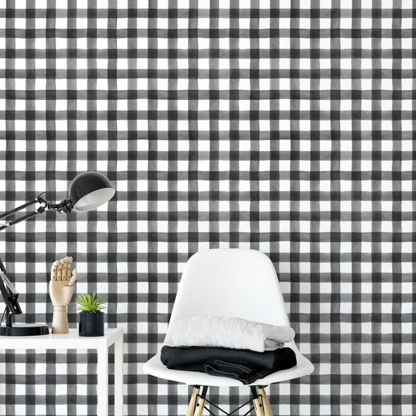 Buffalo Check Wallpaper Etsy