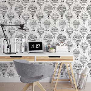 Hot Air Balloon Removable Wallpaper D123-27