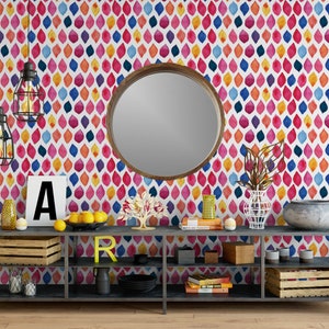 Watercolor Dots Removable Wallpaper G199-27 image 2