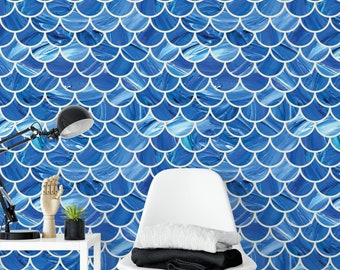 Painted Scales Removable Wallpaper G141-27