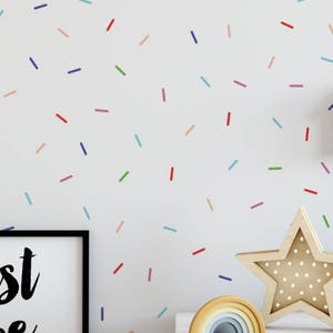 Rainbow Sprinkles Removable Wallpaper P129-27